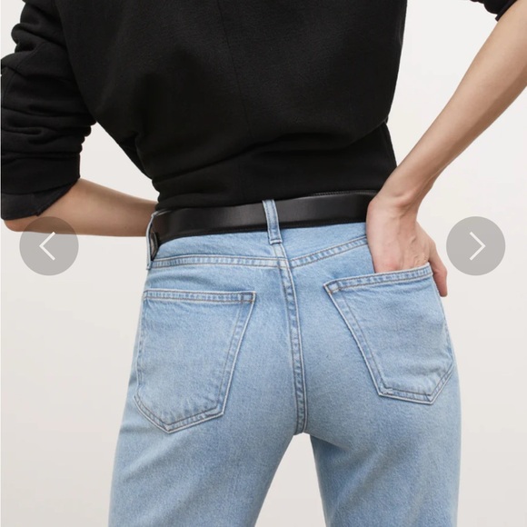 AYR the Roadie Straight Leg Jeans in Ghost Ranch - Picture 3 of 6